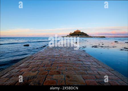 St Michaels Mount Foto Stock