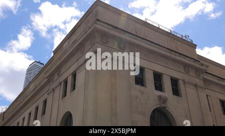 Vecchia stazione postale di Union Square Toronto - TORONTO, CANADA - 15 APRILE 2024 Foto Stock