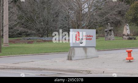 Galleria d'arte di Guelph Ontario - GUELPH, CANADA - 13 APRILE 2024 Foto Stock