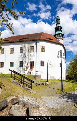 Chodsky hrad, Domazlice, Ceska republika / castello, città Domazlice, repubblica Ceca Foto Stock