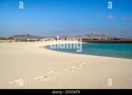 El Cotillo Lagoons Fuerteventura Isole Canarie Foto Stock