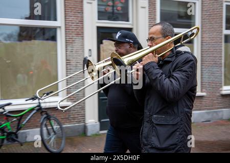 Bloemencorso Haarlem 2024. Il Bloemencorso del Bollenstreek è il più grande festival primaverile dei Paesi Bassi. Foto Stock