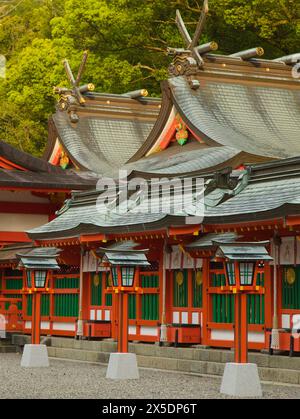 Giappone, Shingu, Kumano Hayatama Taisha, santuario shintoista, Foto Stock