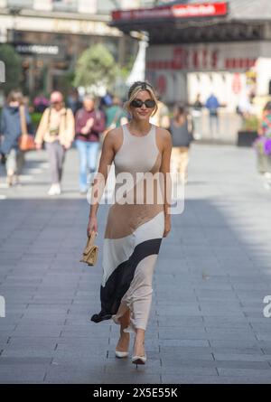 Londra, Regno Unito. , . Ashley Roberts, corrispondente di showbiz lascia Global radio Credit: Richard Lincoln/Alamy Live News Foto Stock