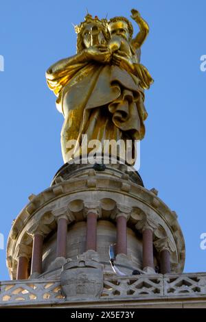 Marsiglia, Francia. 9 maggio 2024. Marsiglia; 05/09/2024; Giochi Olimpici 2024 (OG) in Francia. Torcia olimpica per le strade di Marsiglia. Crediti: MAXPPP/Alamy Live News Foto Stock