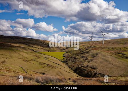 All'inizio della primavera nei West Pennines Foto Stock