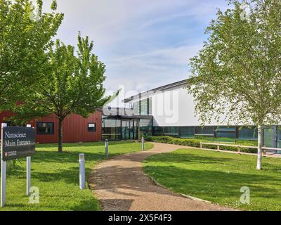 Nanoscience Centre, laboratorio Cavendish, Università di Cambridge, West site, Inghilterra. Foto Stock