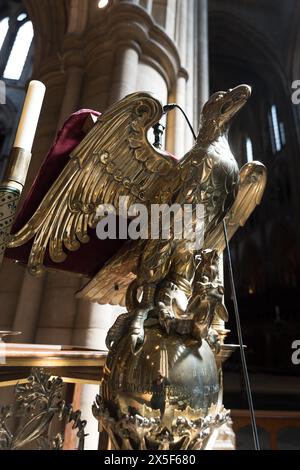 TRURO, CORNOVAGLIA, REGNO UNITO, 6 MAGGIO. Vista interna della cattedrale di Truro, Cornovaglia, il 6 maggio 2024. Foto Stock