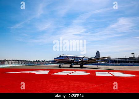 Illustrazione Bretzels durante l'ePrix di Berlino 2024, 7° incontro del Campionato Mondiale ABB FIA Formula e 2023-24, sul circuito di Tempelhof Airport Street dal 10 al 12 maggio 2024 a Berlino, Germania - Photo Grégory Lenormand/DPPI Credit: DPPI Media/Alamy Live News Foto Stock