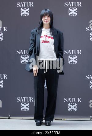 Seoul, Corea del Sud. 9 maggio 2024. L'attrice sudcoreana Park Gyu-Young partecipa a una chiamata fotografica per l'evento SATUR Pop-up store a Seoul, Corea del Sud, il 9 maggio 2024. (Foto di: Lee Young-ho/Sipa USA) credito: SIPA USA/Alamy Live News Foto Stock