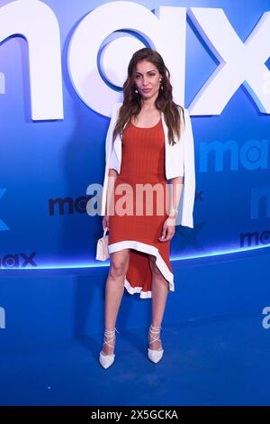 Madrid. Spagna. 20240509, Hiba Abouk partecipa a "Max" streaming Platform Red Carpet Presentation al Callao Cinema il 9 maggio 2024 a Madrid, Spagna Foto Stock