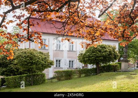 Muzeum Jindřicha Šimona Baara, Klenčí pod Čerchovem, Chodsko, Česká republika / J.S. Baar Museum, Klenci pod Cerchovem, regione di Pilsen, repubblica Ceca Foto Stock