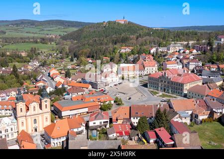 kostel sv. Jana Nepomuckého, Zelená hora, město Nepomuk, Plzeňský kraj, Ceska republika / chiesa di san Giovanni di Nepomuk, città Nepomuk, regione di Pilsen, CZ Foto Stock