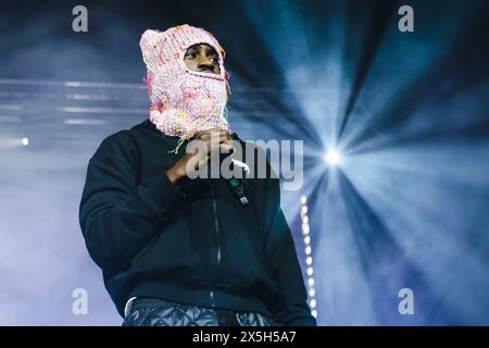 Milano, Italia. 4 maggio 2024. Lil Tjay si esibisce dal vivo ad Alcatraz a Milano, il 4 maggio 2024. (Foto di Alessandro Bremec/NurPhoto) credito: NurPhoto SRL/Alamy Live News Foto Stock