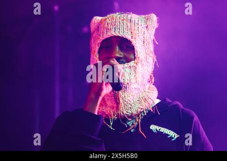 Milano, Italia. 4 maggio 2024. Lil Tjay si esibisce dal vivo ad Alcatraz a Milano, il 4 maggio 2024. (Foto di Alessandro Bremec/NurPhoto) credito: NurPhoto SRL/Alamy Live News Foto Stock