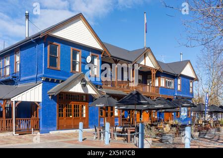 Blue Pub Methven, Barkers Road, Methven, Canterbury, South Island, nuova Zelanda Foto Stock