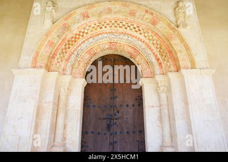 Cappella Virgen de la vega nel villaggio di Requijada, provincia di Segovia, Castilla Leon in Spagna Foto Stock