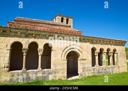 Cappella Virgen de la vega nel villaggio di Requijada, provincia di Segovia, Castilla Leon in Spagna Foto Stock