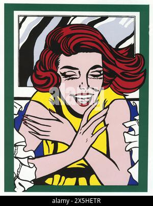 Woman in Window, 1963, pop art di Roy Lichtenstein Foto Stock