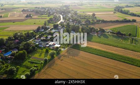 Fotgrafia ariale Foto Stock