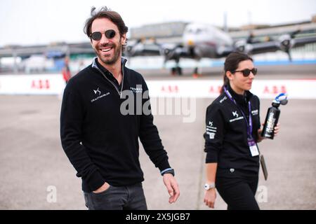 Berlino, Allemagne. 10 maggio 2024. VERGNE Jean-Eric (fra), DS Penske, DS e-Tense FE23, ritratto durante l'ePrix di Berlino 2024, 7° incontro del Campionato Mondiale ABB FIA di Formula e 2023-24, sul circuito di Tempelhof Airport Street dal 10 al 12 maggio 2024 a Berlino, Germania - foto Eric Alonso/DPPI credito: DPPI Media/Alamy Live News Credit: media DPPI/Alamy Live News Foto Stock