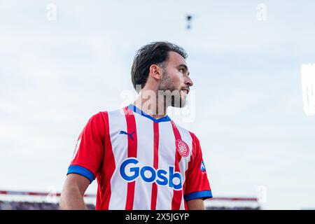 Girona, Spagna, 4 maggio 2024. Spagnolo LaLiga EA Sports: Girona FC vs FC Barcelona. (25) Eric Garcia. Crediti: Joan G/Alamy Live News Foto Stock