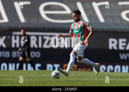Miguel Lopes durante la partita della Liga Portugal tra il CF Estrela Amadora e il Rio Ave FC all'Estadio Jose Gomes, Amadora, Lisbona, Portogallo. (Maciej Rogowski Foto Stock