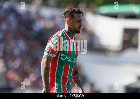 Miguel Lopes durante la partita della Liga Portugal tra il CF Estrela Amadora e il Rio Ave FC all'Estadio Jose Gomes, Amadora, Lisbona, Portogallo. (Maciej Rogowski Foto Stock