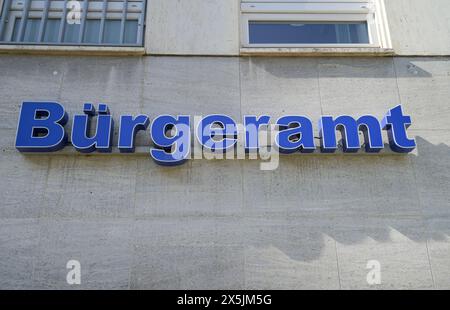 Bürgeramt, Rathaus Wilmersdorf, Hohenzollerndamm 177, Wilmersdorf, Berlino, Deutschland Foto Stock