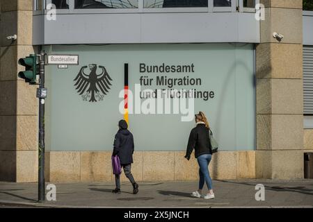 BAMF, Bundesamt für Migration und Flüchtlinge, Bundesallee, Wilmersdorf, Berlino, Deutschland Foto Stock