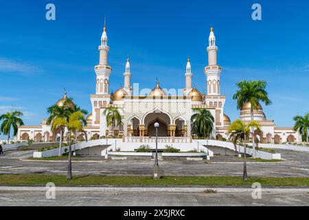 Sultan Hassanal Bolkiah Masjid, Cotabato City, Bangsamoro Autonoma Region in Muslim Mindanao, Filippine, Sud-est asiatico, Asia Copyright: MichaelxR Foto Stock