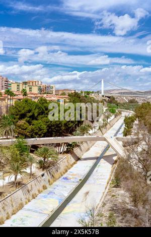 La città di Elx/Elche (Alicante/Spagna) Foto Stock