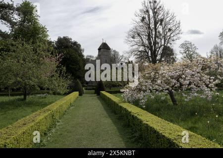 All Saints Church Hinton Ampner Hampshire Inghilterra Foto Stock