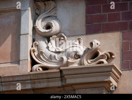 Dettagli edificio STEAMhouse, Birmingham City University, Birmingham, Regno Unito Foto Stock