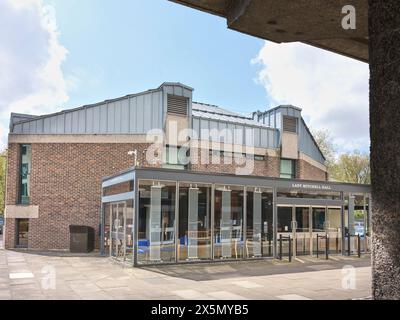 Lady Mitchell Hall, Università di Cambridge, Sidgwick Site, Inghilterra. Foto Stock