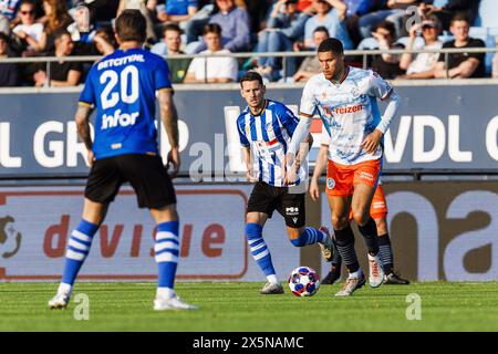 Eindhoven, Paesi Bassi. 10 maggio 2024. EINDHOVEN, Eindhoven - Den Bosch, 10-05-2024, Jan Louwers Stadium, Keuken Kampioen Divisie, TOP Oss - Roda JC, stagione 2023 - 2024, crediti: Pro Shots/Alamy Live News Foto Stock