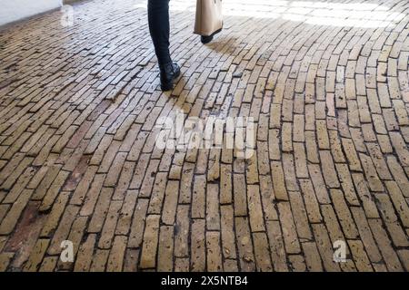 Copenaghen, Danimarca - 6 aprile 2024: L'interno della Torre Rotonda. Foto Stock