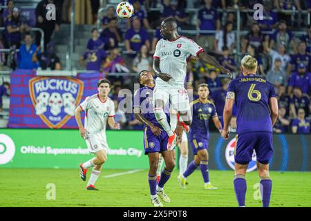 Orlando, Florida, Stati Uniti, 27 aprile 2024, il giocatore del Toronto FC Adama Diomande #99 all'Inter&Co Stadium. (Credito fotografico: Marty Jean-Louis) Foto Stock