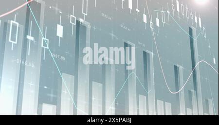 Immagine di icone di profilo multicolore su più interfacce hud e grafici Foto Stock