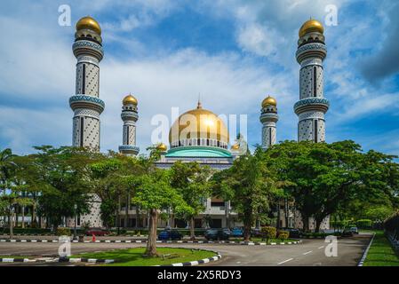 Moschea Jame ASR Hassanil Bolkiah a bandar seri begawan, brunei darussalam Foto Stock