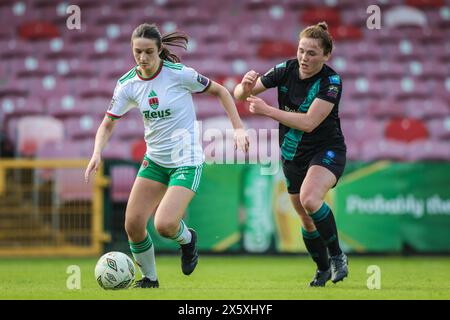 11 maggio 2024, Cork, Irlanda - Women's Premier Division: Cork City FC (2) vs Shamrock Rovers FC (1) Foto Stock