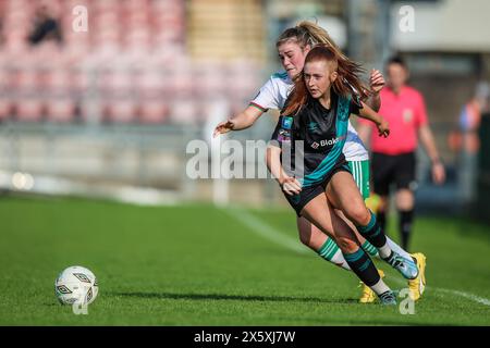 11 maggio 2024, Cork, Irlanda - Women's Premier Division: Cork City FC (2) vs Shamrock Rovers FC (1) Foto Stock