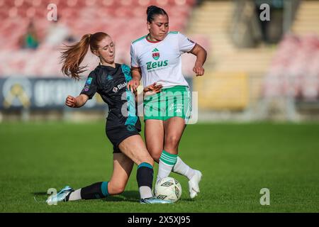 11 maggio 2024, Cork, Irlanda - Women's Premier Division: Cork City FC (2) vs Shamrock Rovers FC (1) Foto Stock