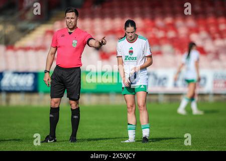 11 maggio 2024, Cork, Irlanda - Women's Premier Division: Cork City FC (2) vs Shamrock Rovers FC (1) Foto Stock