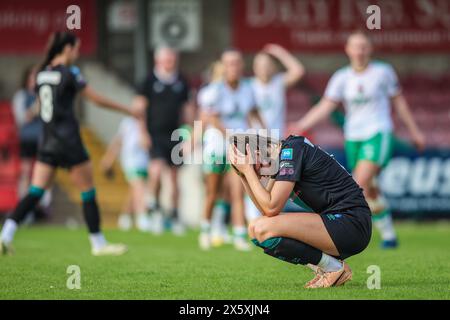 11 maggio 2024, Cork, Irlanda - Women's Premier Division: Cork City FC (2) vs Shamrock Rovers FC (1) Foto Stock