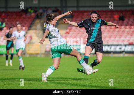 11 maggio 2024, Cork, Irlanda - Women's Premier Division: Cork City FC (2) vs Shamrock Rovers FC (1) Foto Stock