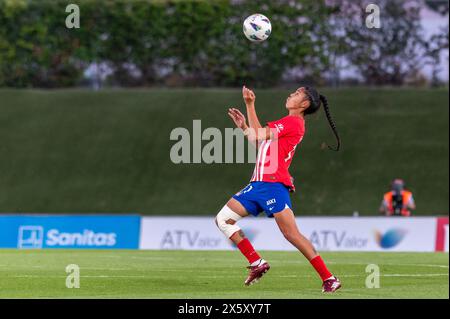 Valdebebas, Madrid, Spagna. 11 maggio 2024. 17 GABY GARCÃÂA. (Immagine di credito: © Oscar Manuel Sanchez/ZUMA Press Wire) SOLO PER USO EDITORIALE! Non per USO commerciale! Foto Stock