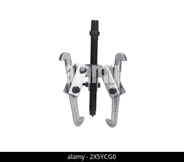 estrattore per cuscinetti isolato su sfondo bianco Foto Stock