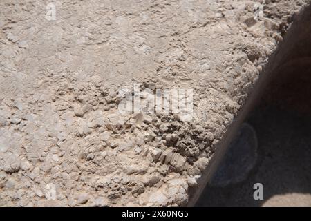 Il Tempio del Sole di Niuserre ad Abu Ghurob, vicino ad Abu Sir, il Cairo, Egitto Foto Stock