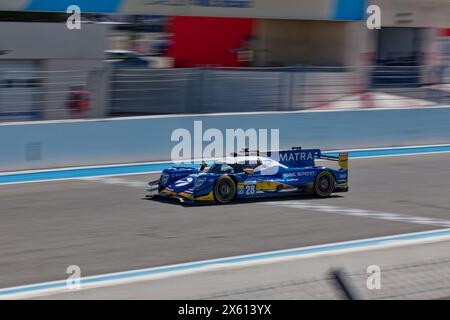 ELMS 2024 al circuito Paul Ricard, Castellet, FRANCIA, 03/05/2024 Florent 'MrCrash' B. Foto Stock